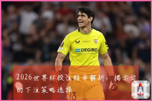 2026世界杯投注赔率解析，揭示你的下注策略选择